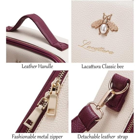 Travel Makeup bag for Brushes and Cosmetic Organizer Storage for Toiletry - Picture 9 of 9